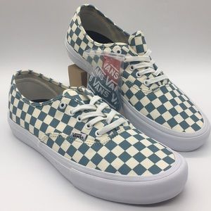vans authentic pro checkerboard navy